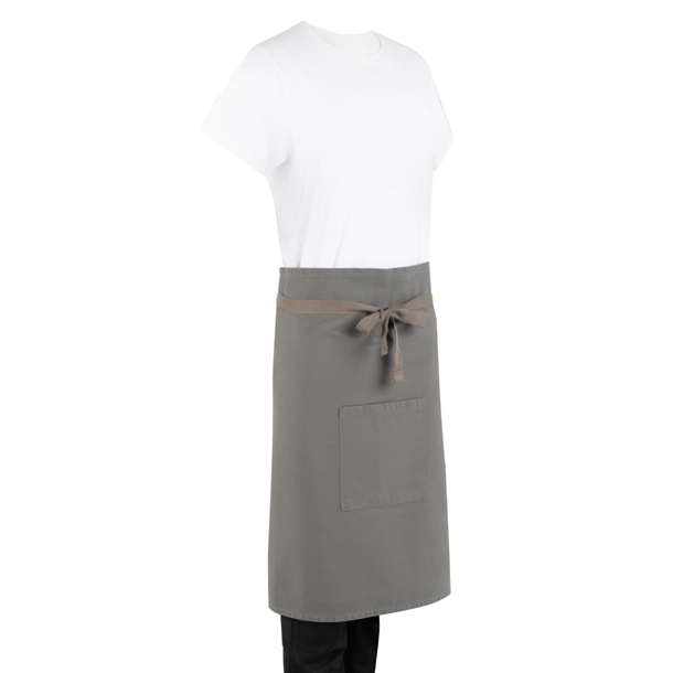 Southside Cotton Canvas Bistro Apron Khaki Southside Cotton Canvas Bistro Apron Khaki