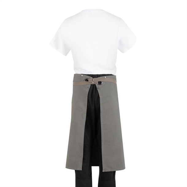 Southside Cotton Canvas Bistro Apron Khaki Southside Cotton Canvas Bistro Apron Khaki