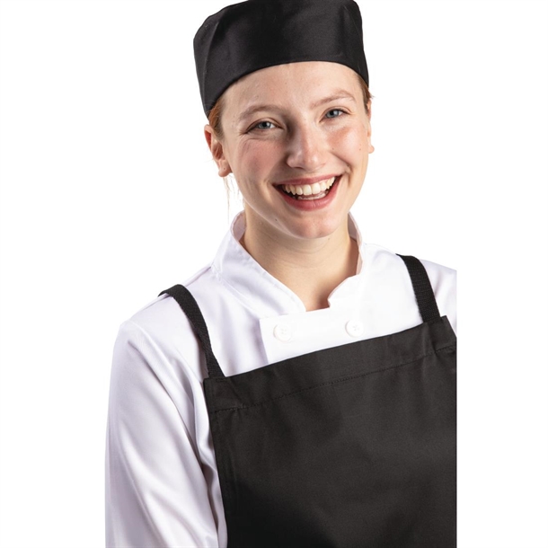 Whites Chefs Skull Cap Black