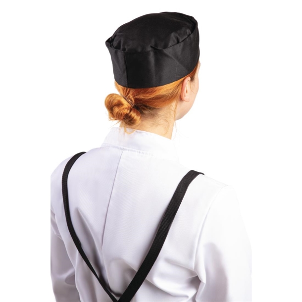 Whites Chefs Skull Cap Black