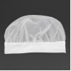 Whites Unisex Comfy Hair Net Hat White Whites Unisex Comfy Hair Net Hat White