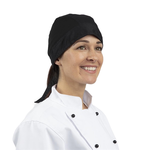 Whites Chef Bandana Black