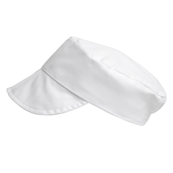 Whites Unisex Bakers Cap White Whites Unisex Bakers Cap White