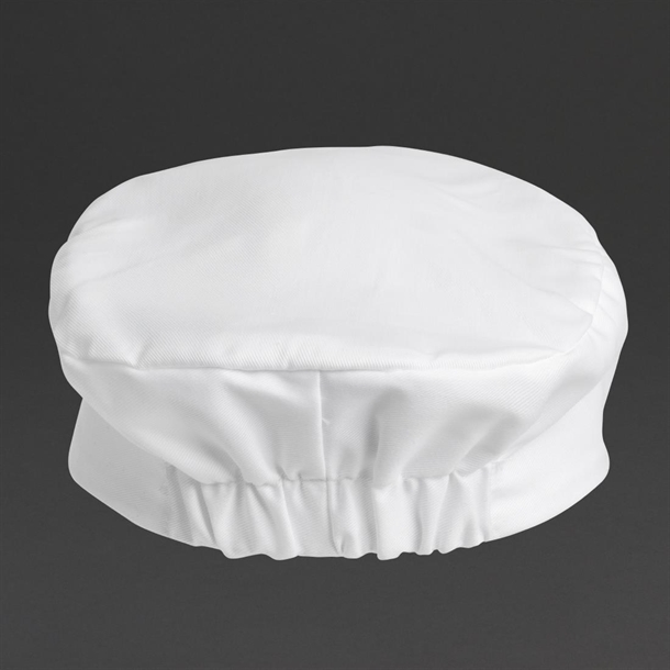 Whites Unisex Bakers Cap White Whites Unisex Bakers Cap White