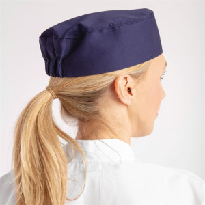 Whites Chefs Skull Cap Navy Blue