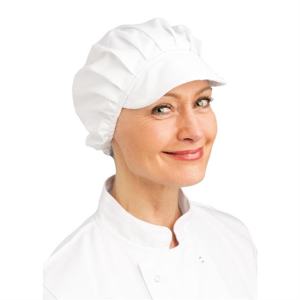 Whites Unisex Peaked Hat White Whites Unisex Peaked Hat White