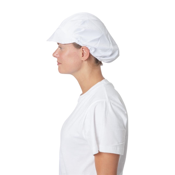 Whites Unisex Peaked Hat White Whites Unisex Peaked Hat White