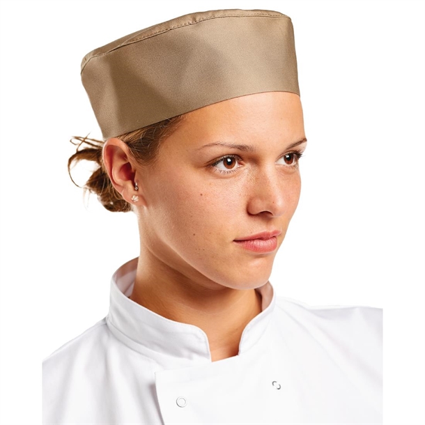 Whites Polycotton Skull Cap Tan