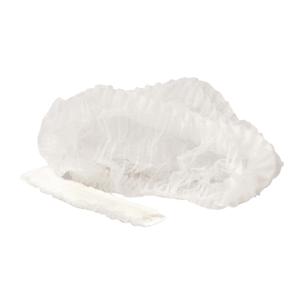 Softmed Disposable Hair crimped Nets White (100 Pack) Softmed Disposable Hair crimped Nets White (100 Pack)
