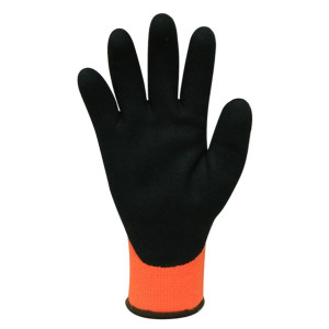 Bastion Modina Cut 3 Acrylic Thermal Gloves - Orange - Pair