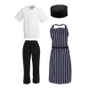 Whites Unisex Chef Clothing Bundle 1 Whites Unisex Chef Clothing Bundle 1