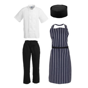 Whites Unisex Chef Clothing Bundle 1