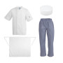 Whites Unisex Chef Clothing Bundle 4