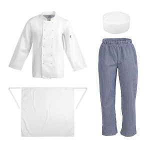 Whites Unisex Chef Clothing Bundle 5
