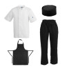 Whites Unisex Chef Clothing Bundle 6 Whites Unisex Chef Clothing Bundle 6