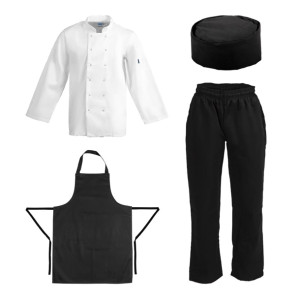 Whites Unisex Chef Clothing Bundle 7