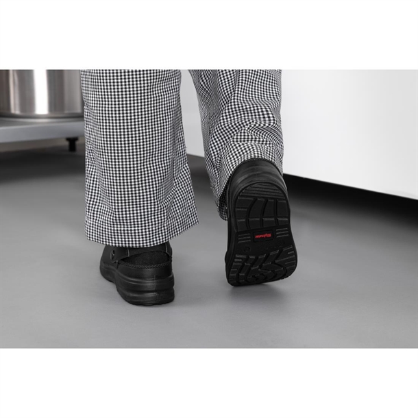 Slipbuster Cryzon Safety Chef Clogs Black