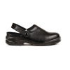 Slipbuster Cryzon Safety Chef Clogs Black