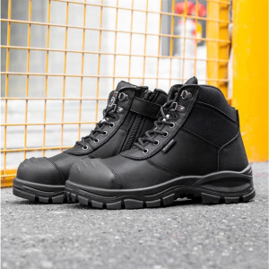 Skechers SKX Work Comp Toe Mens Work Shoe -  Black