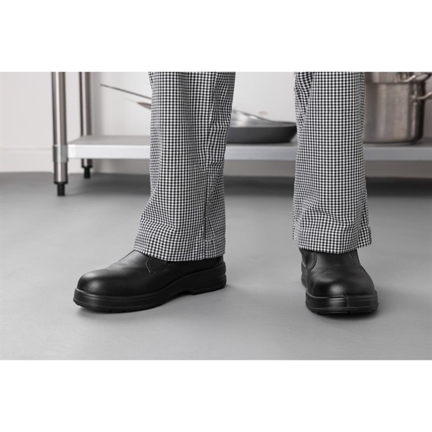 Slipbuster Koralis Slip On Safety Shoes Black Slipbuster Koralis Slip On Safety Shoes Black