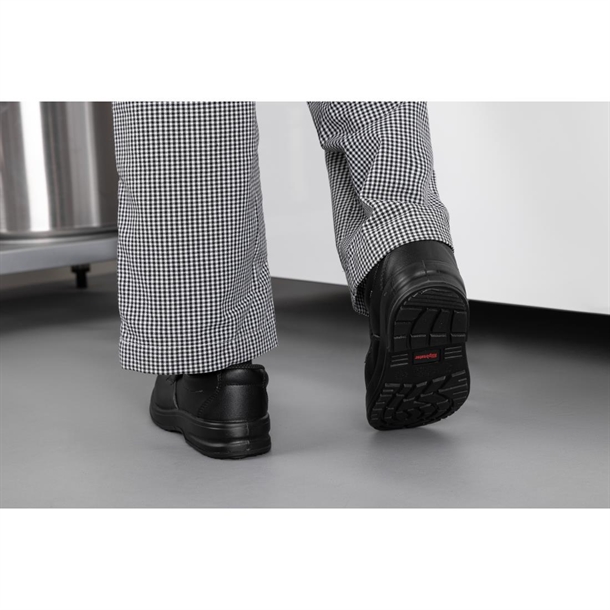 Slipbuster Koralis Slip On Safety Shoes Black Slipbuster Koralis Slip On Safety Shoes Black