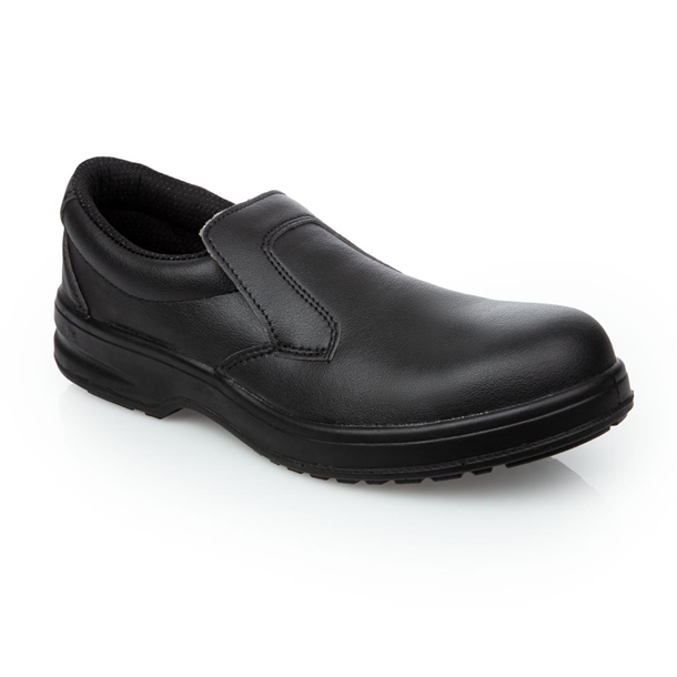 Slipbuster Koralis Slip On Safety Shoes Black Slipbuster Koralis Slip On Safety Shoes Black