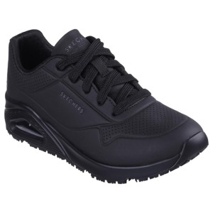 Skechers Uno SR Womens Work Shoe - Black