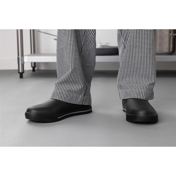 Slipbuster Microfibre Slip-on Shoe Matte Black