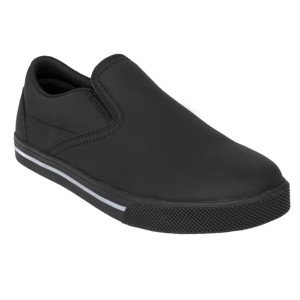 Slipbuster Microfibre Slip-on Shoe Matte Black