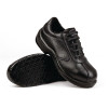Slipbuster Lite Side Perforated Lace Up Safety Shoes Black
