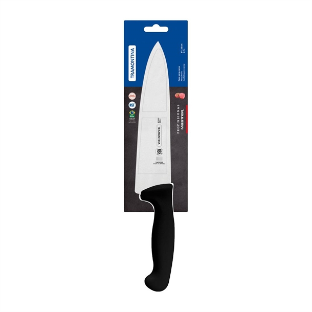 Tramontina Professional Master Black Cooks Knife 200mm