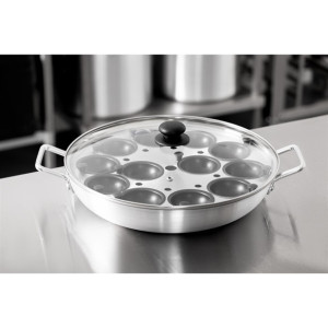 Vogue Aluminium Egg Poacher 350mm