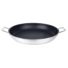 Vogue Aluminium Non-stick Teflon Platinum Plus Paella Pan 450mm