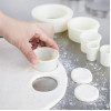 Vogue Plain Round Nylon Pastry Cutters (9 Pack) Vogue Plain Round Nylon Pastry Cutters (9 Pack)