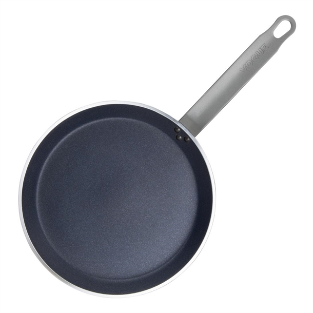 Vogue Aluminium Non-Stick Teflon Platinum Plus Crepe Pan 260mm Vogue Aluminium Non-Stick Teflon Platinum Plus Crepe Pan 260mm