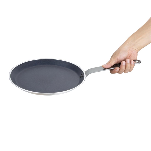 Vogue Aluminium Non-Stick Teflon Platinum Plus Crepe Pan 260mm Vogue Aluminium Non-Stick Teflon Platinum Plus Crepe Pan 260mm