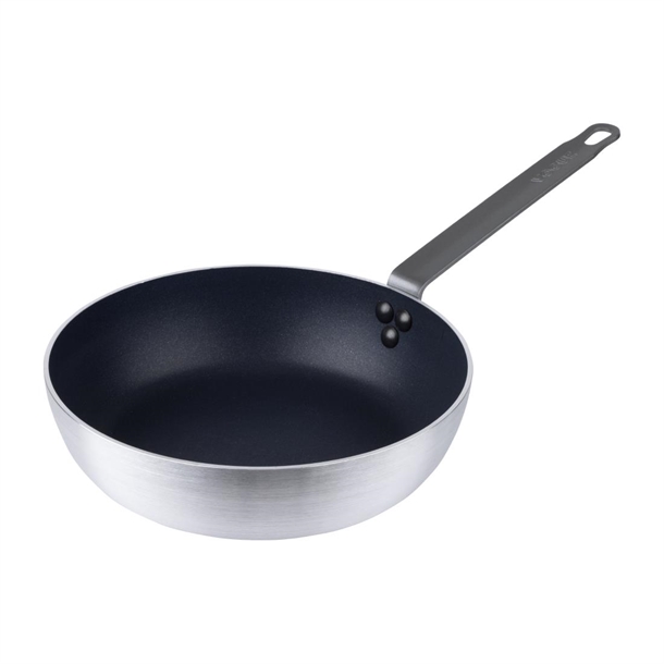 Vogue Aluminium Non-Stick Flared Induction Sauté Pan 28cm Vogue Aluminium Non-Stick Flared Induction Sauté Pan 28cm