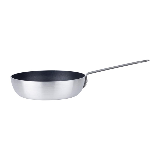 Vogue Aluminium Non-Stick Flared Induction Sauté Pan 28cm Vogue Aluminium Non-Stick Flared Induction Sauté Pan 28cm
