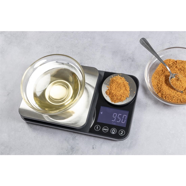 Cuisena 2 in 1 Scale 5kg Silver