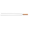 Tramontina Heavy Duty Duel Prong Stainless Steel Skewer Wood Handle 750mm