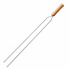 Tramontina Heavy Duty Duel Prong Stainless Steel Skewer Wood Handle 750mm