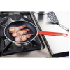 Hygiplas Aluminium Teflon Platinum Plus Frying Pan with Red Handle 240mm