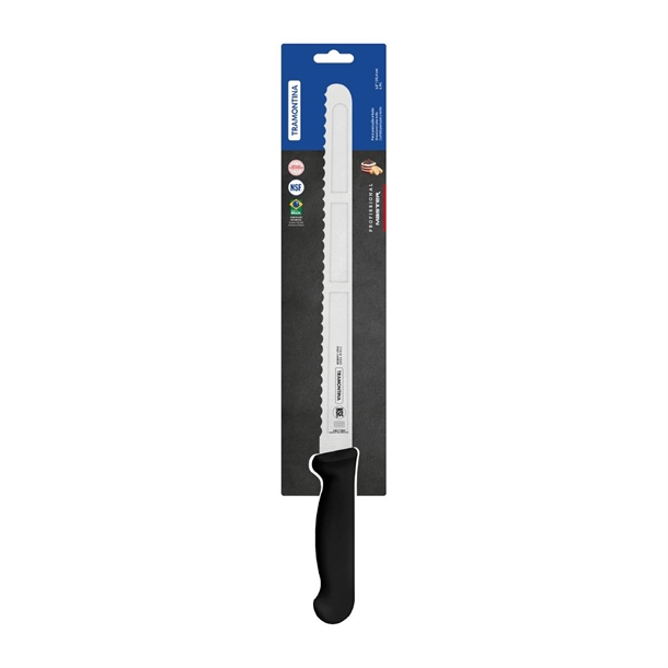 Tramontina Professional Master Black Bread Knife 300mm Tramontina Professional Master Black Bread Knife 300mm