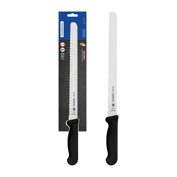 Tramontina Professional Master Black Bread Knife 300mm Tramontina Professional Master Black Bread Knife 300mm