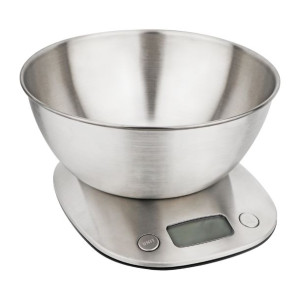 Cuisena 5kg Kitchen Scale with Bowl Stainless Steel