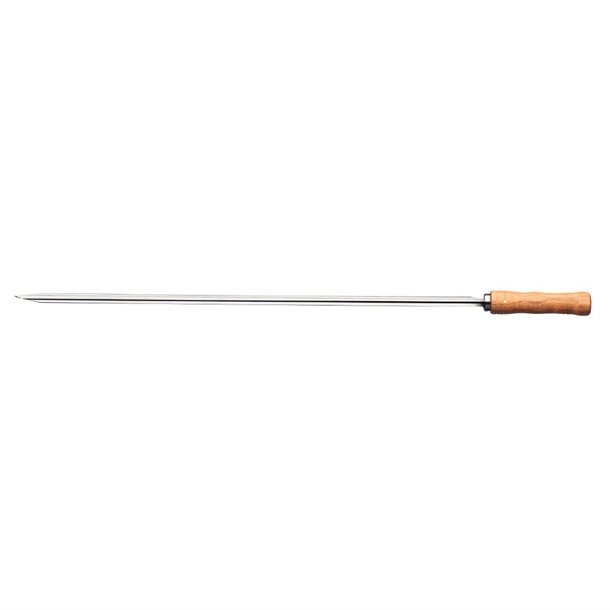Tramontina Heavy Duty Stainless Steel Skewer Wood Handle 650mm Tramontina Heavy Duty Stainless Steel Skewer Wood Handle 650mm