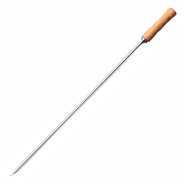 Tramontina Heavy Duty Stainless Steel Skewer Wood Handle 650mm Tramontina Heavy Duty Stainless Steel Skewer Wood Handle 650mm