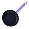 Hygiplas Aluminium Non-stick Teflon Platinum Plus Frying Pan with Purple Handle 240mm