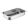 Nisbets Essentials Stainless Steel Gastronorm Tray 1/1 100mm ( 3 Pack) Nisbets Essentials Stainless Steel Gastronorm Tray 1/1 100mm ( 3 Pack)