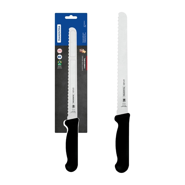 Tramontina Professional Master Black Bread Knife 250mm Tramontina Professional Master Black Bread Knife 250mm